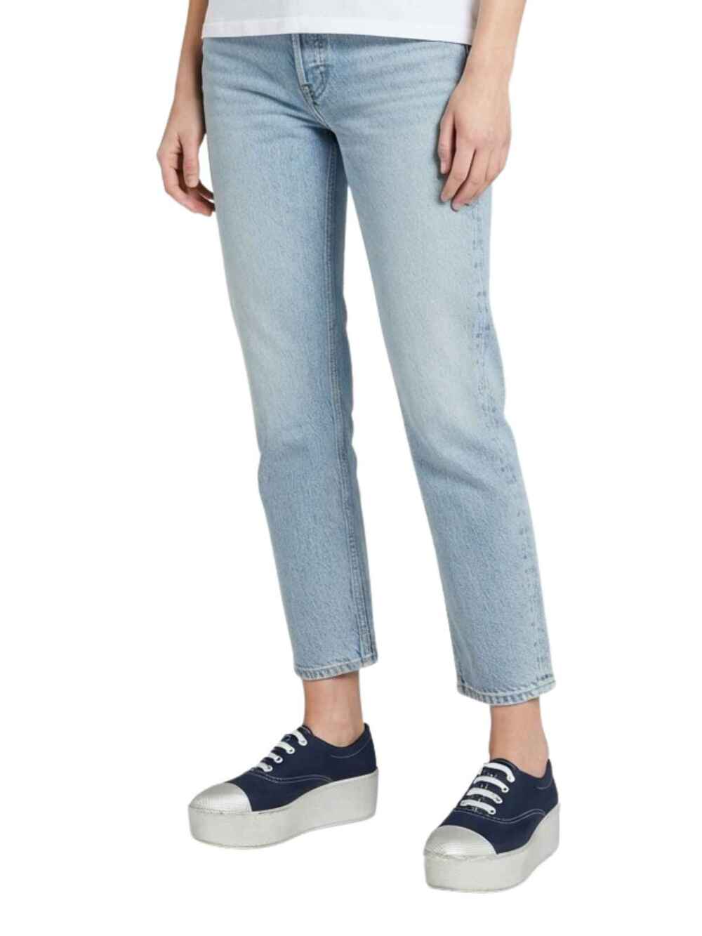 Prada Calzature Donna Low-Top Platform Sneakers Navy White Women's Size 38 US 8